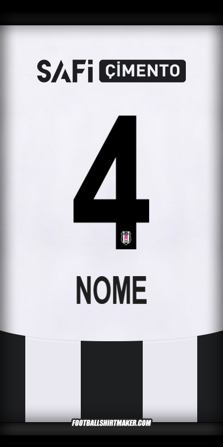 Camisa Besiktas JK 2024/2025 -  nome - 4