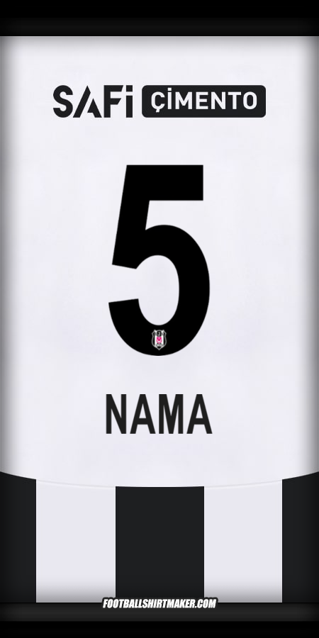 Jersey Besiktas JK 2024/2025 -  nama - 5