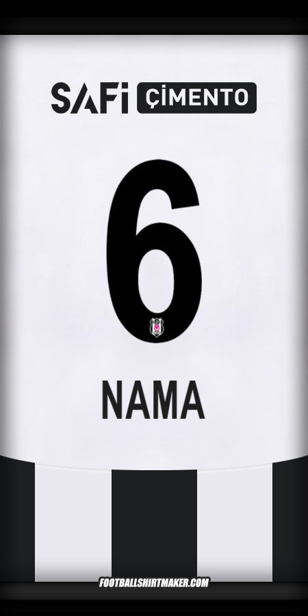 Jersey Besiktas JK 2024/2025 -  nama - 6