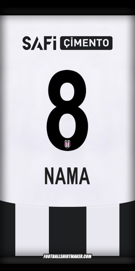 Jersey Besiktas JK 2024/2025 -  nama - 8