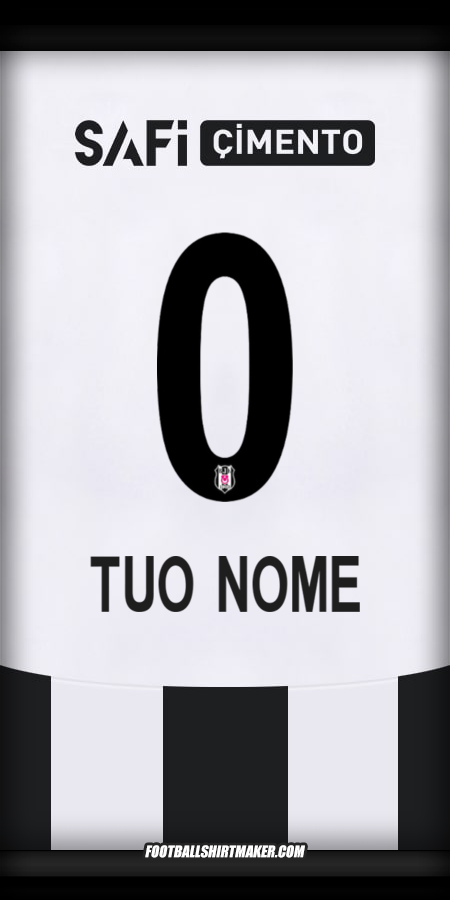 Maglia Besiktas JK 2024/2025 -  tuo nome - 0