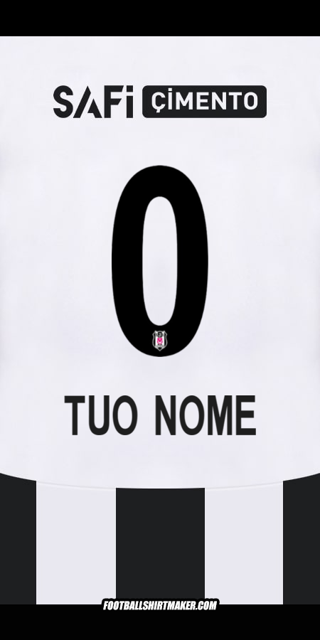 Maglia Besiktas JK 2024/2025 -  tuo nome - 0