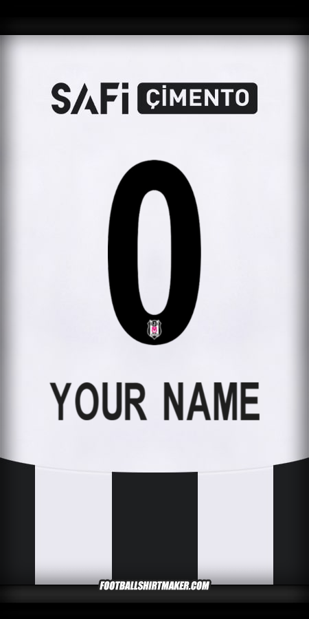 Shirt Besiktas JK 2024/2025 -  your name - 0