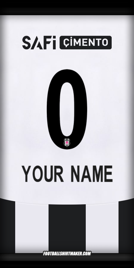 Jersey Besiktas JK 2024/2025 -  your name - 0
