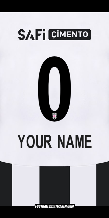 Shirt Besiktas JK 2024/2025 -  your name - 0