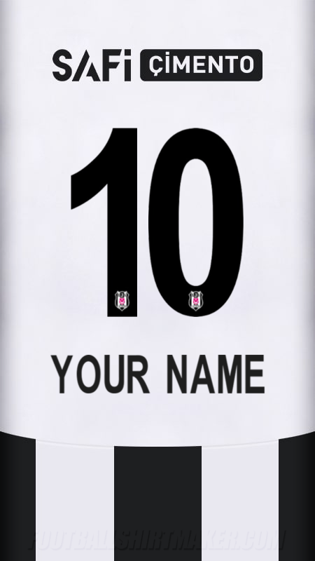 Besiktas JK 2024/2025 jersey number 10 your name