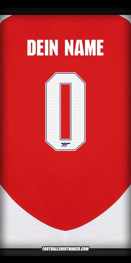 Trikot Arsenal Cup 2024/2025 -  dein name - 0