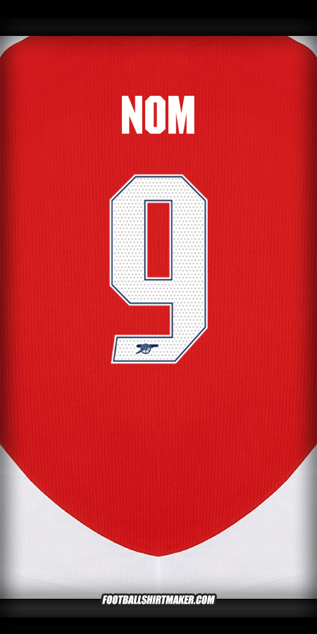 Maillot Arsenal Cup 2024/2025 -  nom - 9