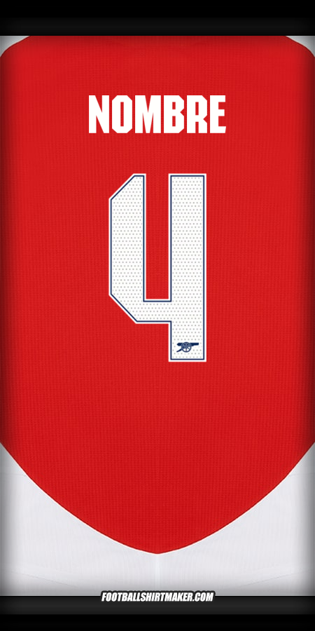 Jersey Arsenal Cup 2024/2025 -  nombre - 4