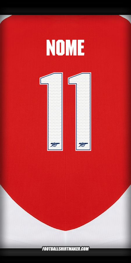 Camisa Arsenal Cup 2024/2025 -  nome - 11