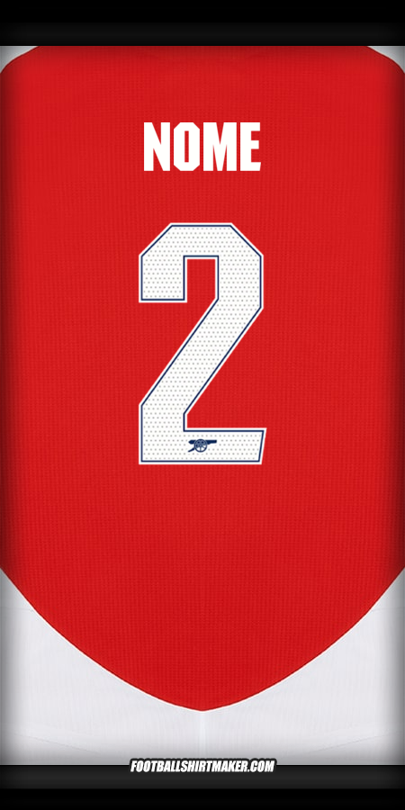 Maglia Arsenal Cup 2024/2025 -  nome - 2