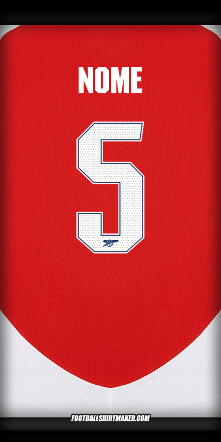 Maglia Arsenal Cup 2024/2025 -  nome - 5