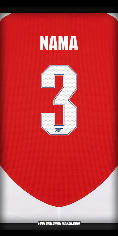 Jersey Arsenal Cup 2024/2025 -  nama - 3