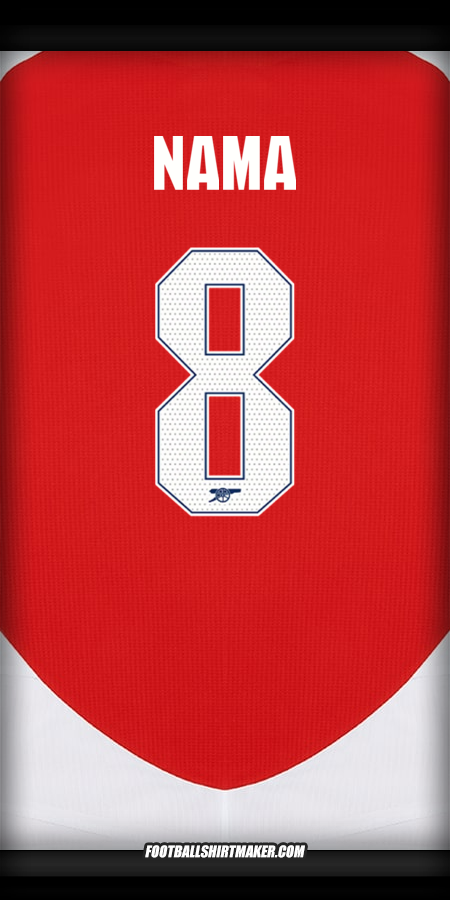 Jersey Arsenal Cup 2024/2025 -  nama - 8