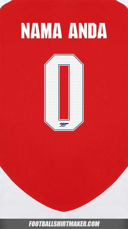 Jersey Arsenal 2024/2025 Cup -  nama anda - 0