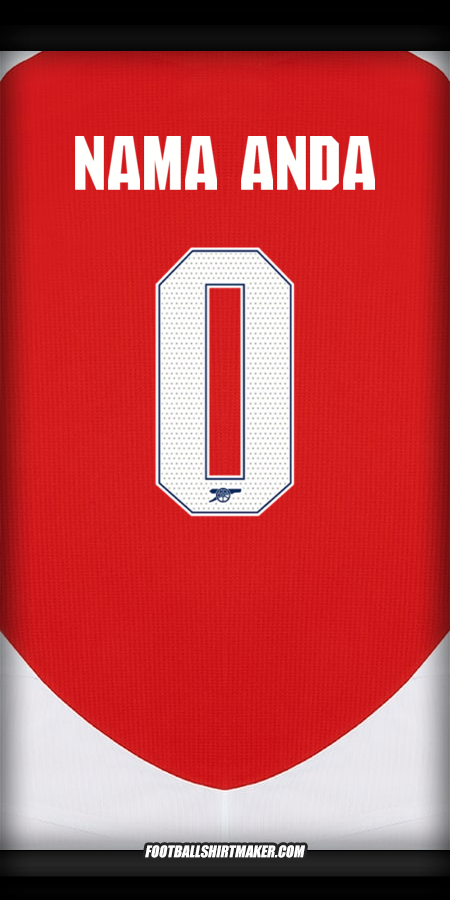 Jersey Arsenal 2024/2025 Cup -  nama anda - 0