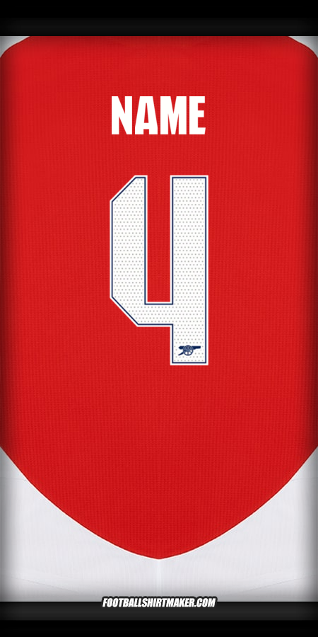 Trikot Arsenal Cup 2024/2025 -  name - 4