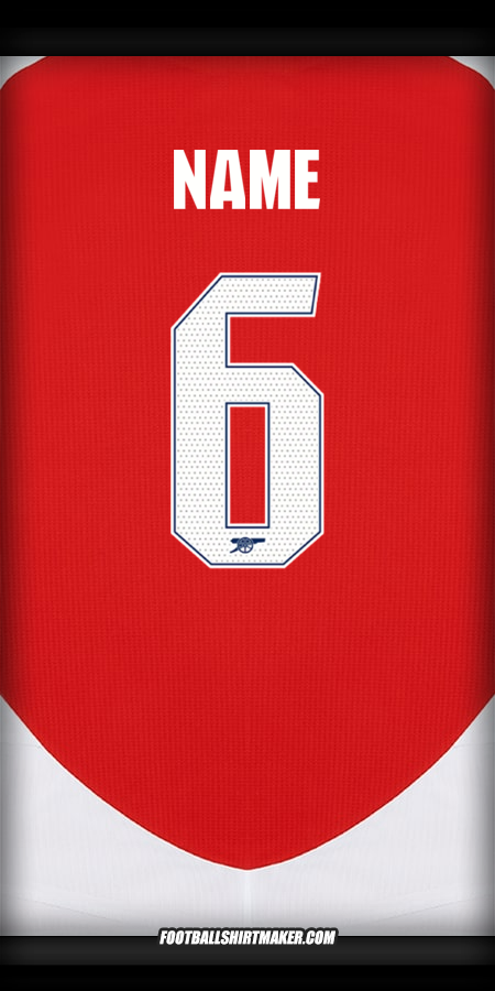 Trikot Arsenal Cup 2024/2025 -  name - 6