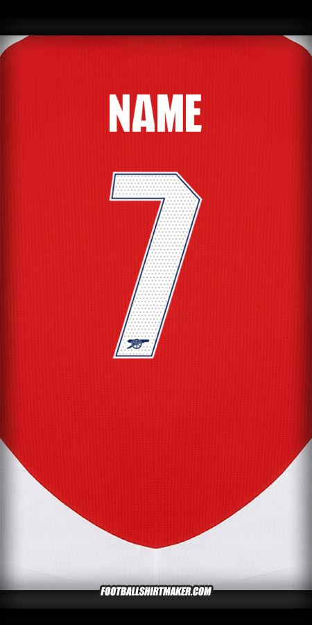 Trikot Arsenal Cup 2024/2025 -  name - 7