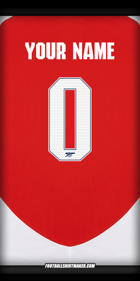 Jersey Arsenal 2024/2025 Cup -  your name - 0