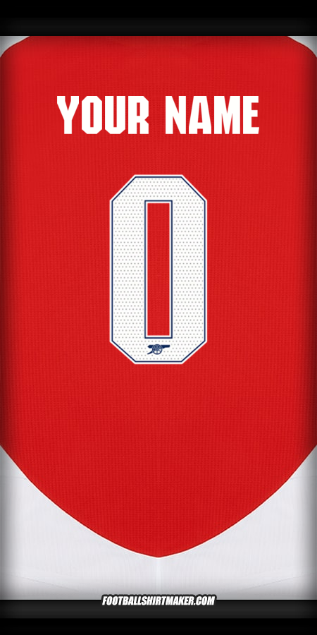 Jersey Arsenal Cup 2024/2025 -  your name - 0