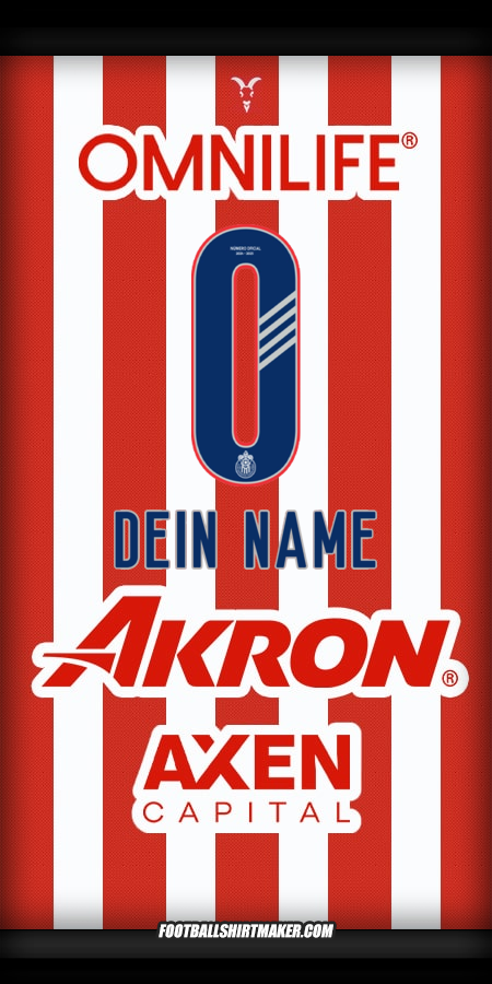Trikot Guadalajara 2024/2025 -  dein name - 0