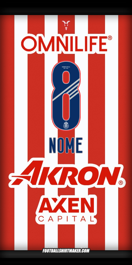 Camisa Guadalajara 2024/2025 -  nome - 8