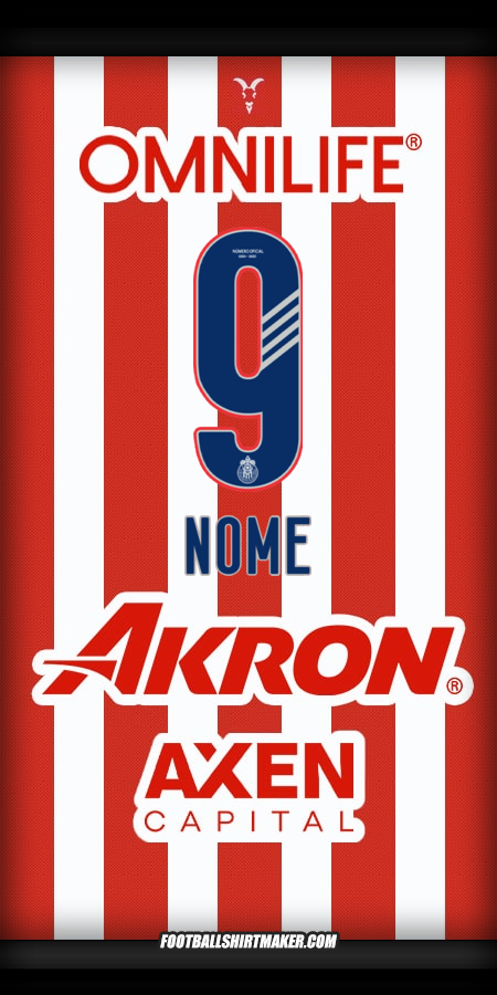 Camisa Guadalajara 2024/2025 -  nome - 9