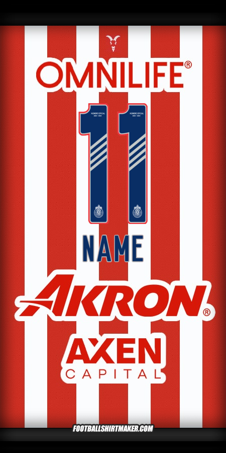 Trikot Guadalajara 2024/2025 -  name - 11