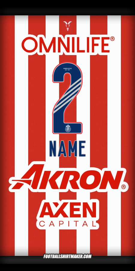Trikot Guadalajara 2024/2025 -  name - 2