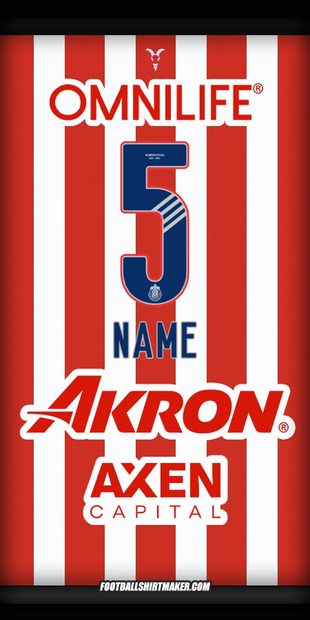 Trikot Guadalajara 2024/2025 -  name - 5
