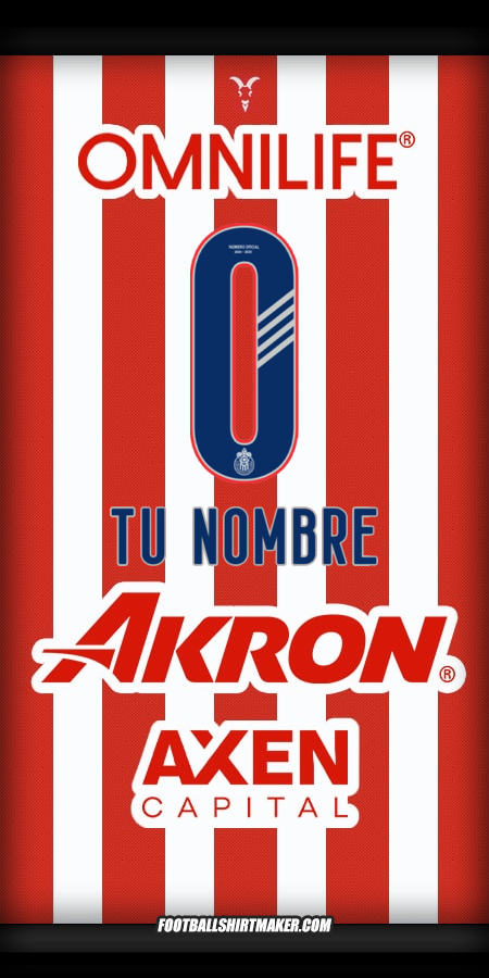 Camiseta Guadalajara 2024/2025 -  tu nombre - 0