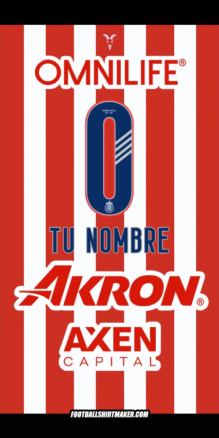 Camiseta Guadalajara 2024/2025 -  tu nombre - 0