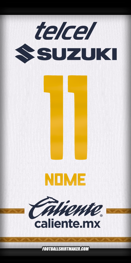 Maglia Pumas UNAM 2024/2025 -  nome - 11
