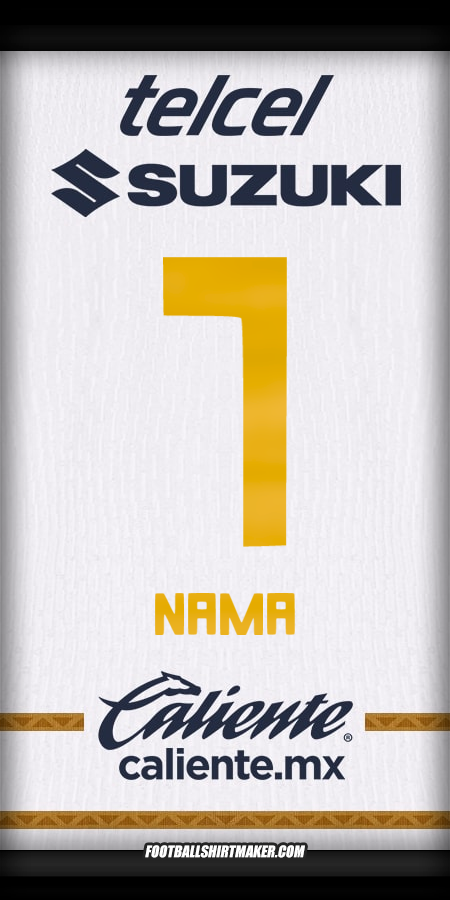 Jersey Pumas UNAM 2024/2025 -  nama - 7