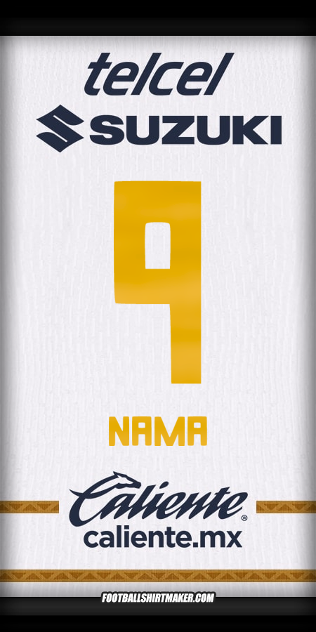 Jersey Pumas UNAM 2024/2025 -  nama - 9