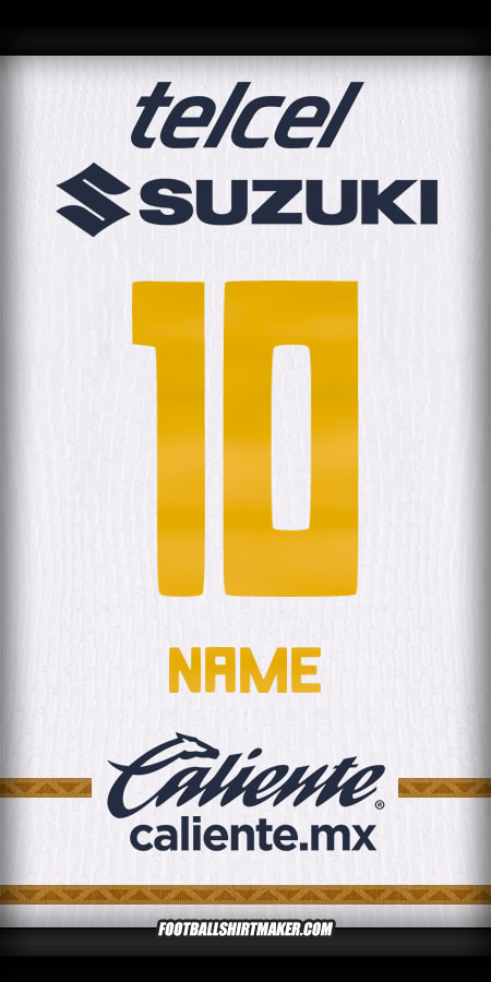 Trikot Pumas UNAM 2024/2025 -  name - 10