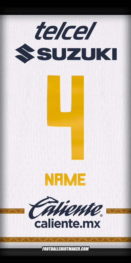 Trikot Pumas UNAM 2024/2025 -  name - 4