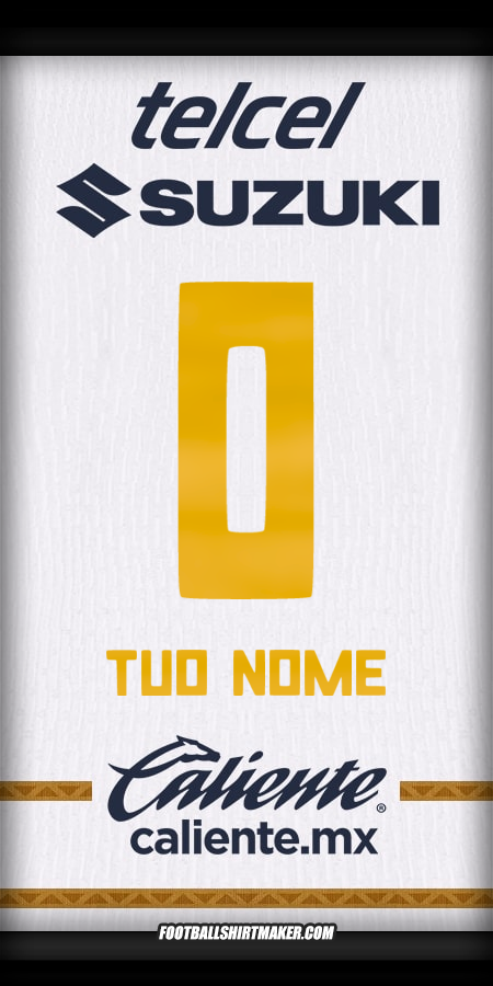 Maglia Pumas UNAM 2024/2025 -  tuo nome - 0