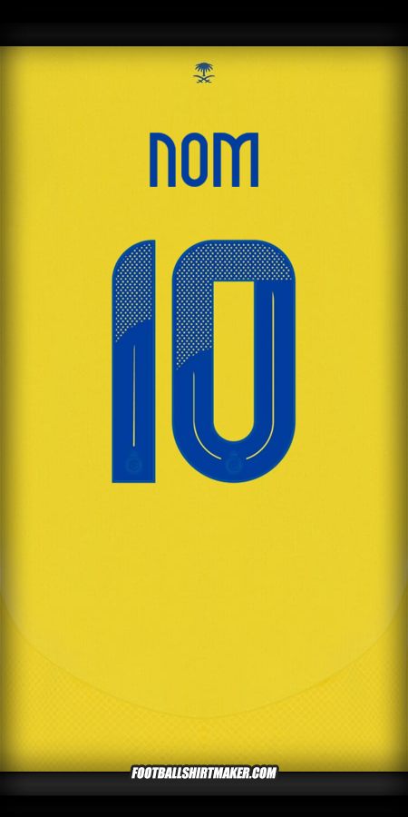 Maillot Al Nassr Cup 2024/2025 -  nom - 10