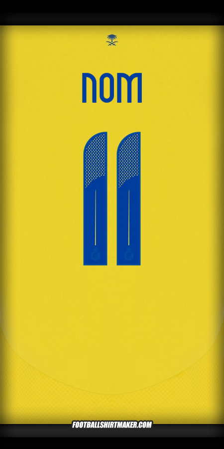 Maillot Al Nassr Cup 2024/2025 -  nom - 11