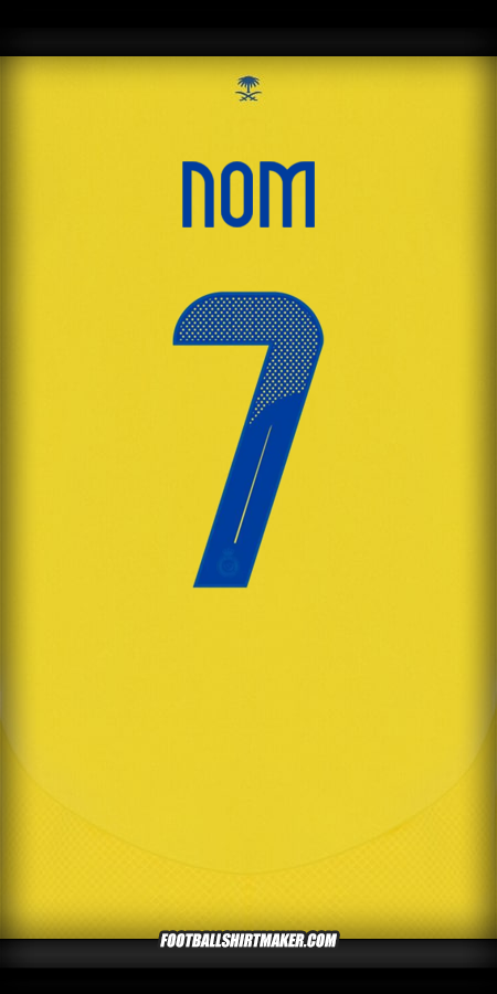 Maillot Al Nassr Cup 2024/2025 -  nom - 7