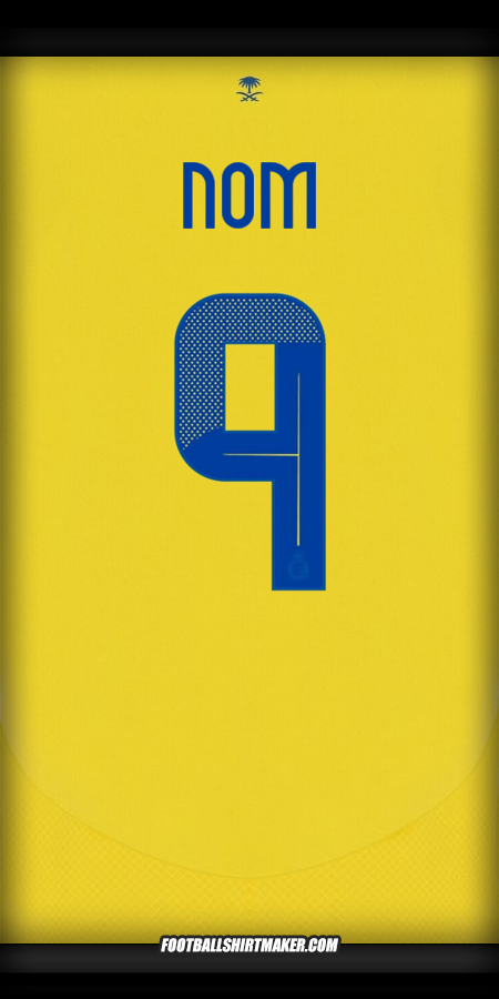 Maillot Al Nassr Cup 2024/2025 -  nom - 9