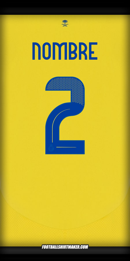 Camiseta Al Nassr Cup 2024/2025 -  nombre - 2