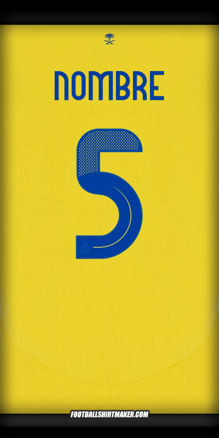 Camiseta Al Nassr Cup 2024/2025 -  nombre - 5