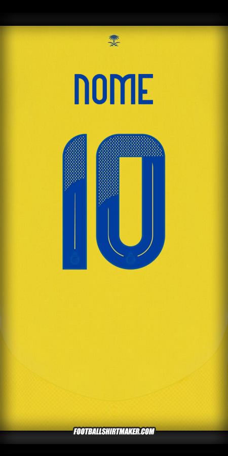 Camisa Al Nassr Cup 2024/2025 -  nome - 10