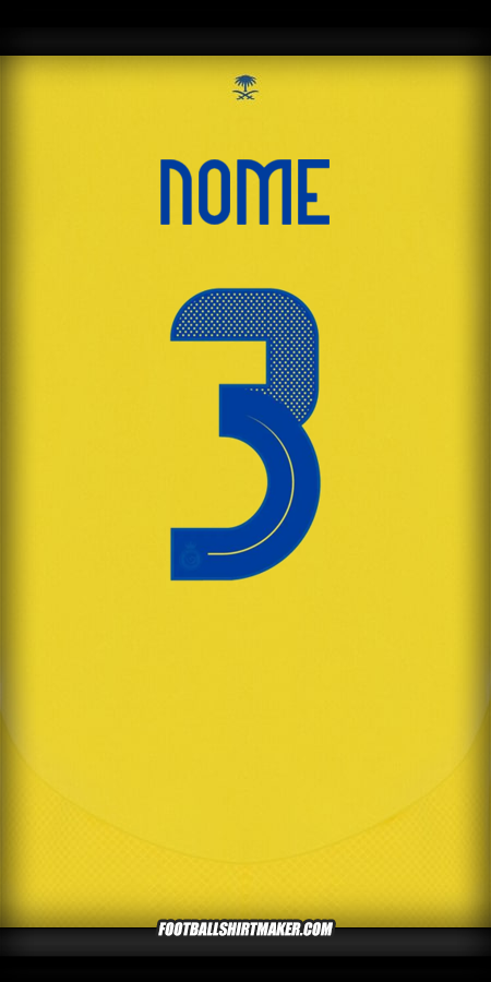 Maglia Al Nassr Cup 2024/2025 -  nome - 3