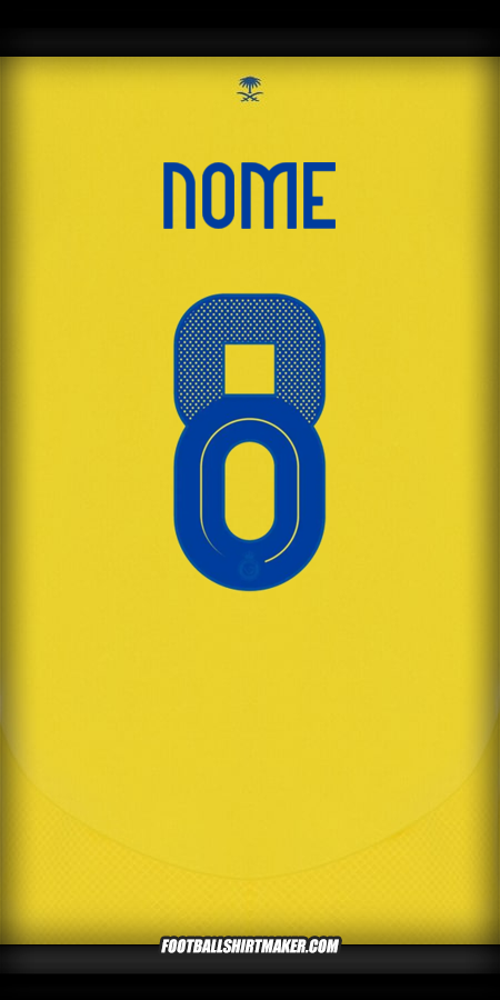 Camisola Al Nassr Cup 2024/2025 -  nome - 8