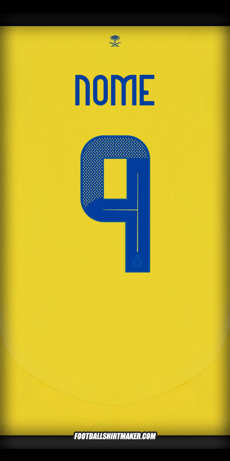 Maglia Al Nassr Cup 2024/2025 -  nome - 9