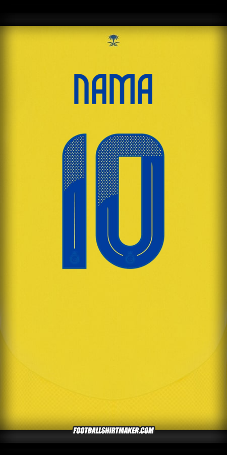 Jersey Al Nassr Cup 2024/2025 -  nama - 10